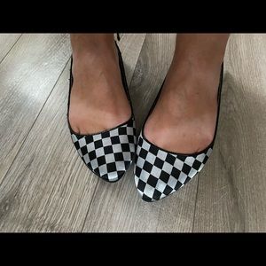 NWOT Rocket Dog checkerboard flats